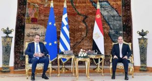 لقاء الرئيس السيسي ورئيس وزراء جمهورية اليونان